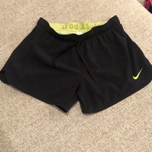 Black Nike Dri-Fit Running shorts size XS